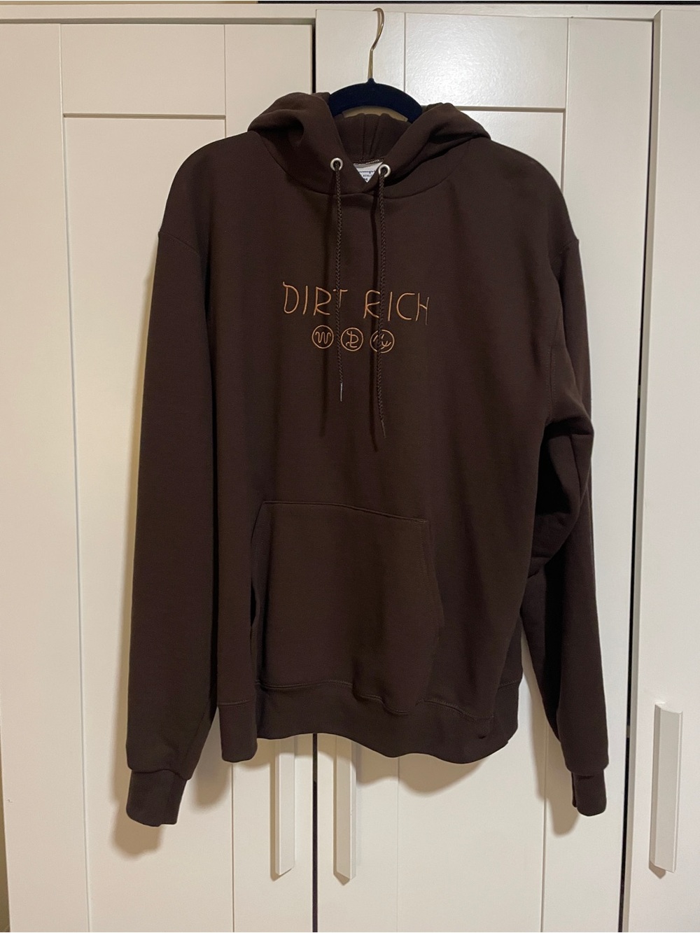 Men's Brown Hoodie Sweatshirt